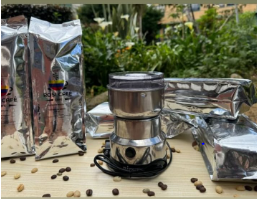 kit Rosi Café Molino Eléctrico Café Tostado En Grano Tradicional 500 Grs