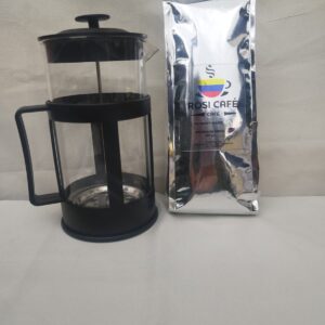 Kit Rosi Café Prensa francesa de 1.000 ml más café tradicional 500 grs